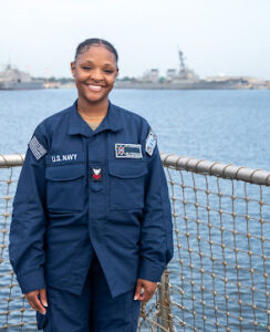 Petty Officer 1st Class Nia Henderson