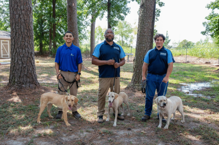 CenterPoint Energy celebrates National Dog Day with its gas leak-detecting K9 team