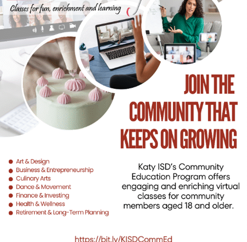 Katy ISD Fall Community Education